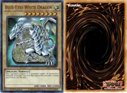 Blue-Eyes White Dragon HAC1-EN001 1st Edition Duel Terminal Parallel Yu-Gi-Oh - Image 1