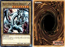 Yugioh! Blue-Eyes White Dragon LDK2-ENK01 - Common Unl Ed NM - Image 1