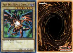 Yugioh x1 Red-Eyes Black Dragon Duel Terminal Ultra Rare HAC1-EN003 (Near Mint!) - Image 1