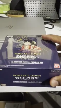 One Piece Romance Dawn Booster Box OP-01 Blue Bottom Sealed - first wave + case - Image 2