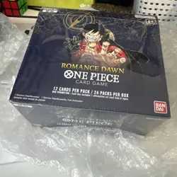 One Piece Romance Dawn Booster Box OP-01 Blue Bottom Sealed - first wave + case - Image 5