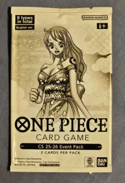 CS 25-26 Event Pack One Piece Promotional Regional Prizing Sealed Nami English - Image 1