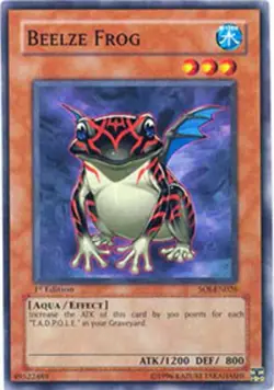 Beelze Frog - SOI-EN026 - Common - 1st Edition LP YuGiOh! Booster Set Cards (GX - Image 1