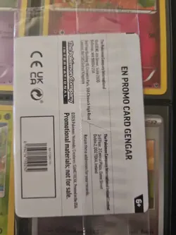 Pokemon TCG Perfect Order - EB Games Exclusive Gengar Promo 050/088 Sealed Card - Image 2