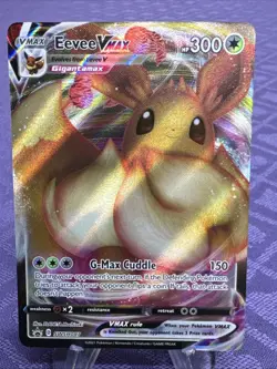 Pokemon TCG Eevee VMAX SWSH087 - Sword & Shield Black Star Promo Card M/NM - Image 1