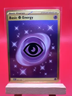 Basic Psychic Energy 207/165 Hyper Rare Gold Scarlet & Violet 151 Pokemon Card - Image 1