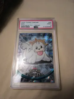PSA 9 NM-Mint TEKNO Seel #86 (Topps Chrome Series 2) Holo Pokemon Card - Image 1