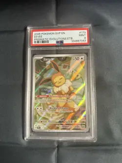 Mint PROMO Eevee 173 Holo PSA 9 Prismatic Special Illustration Rare Card - Image 1