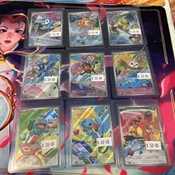 Pokemon First Partner Illustration Collection Promos Full Set of 9. - Image 1