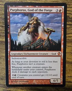 Purphoros, God of the Forge - Mythic - NM - MTG Theros ⚔B&B - Image 1