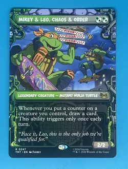 Mikey & Leo, Chaos & Order (Showcase) Teenage Mutant Ninja Turtles Regular - Image 1