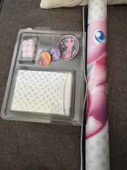 Pokemon 151 UPC Play Mat & Accessories Mew Scarlet & Violet - Brand New - Image 1