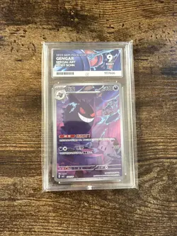Pokemon Gem Pack Vol 3 - Gengar 0307/07 Full Art Holo Exclusive Ace Graded 9 - Image 1