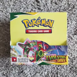 Pokemon Evolving Skies EMPTY Booster Box - No Cards - Display Box Only - Image 1