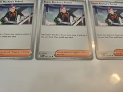 Pokemon TCG Destined Rivals Team Rocket's Petrel 176/182 x4 Playset - Image 2