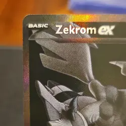 Pokemon Zekrom ex 172/086 Sv: Black Bolt Full Art Holo Black White Rare Basic - Image 2
