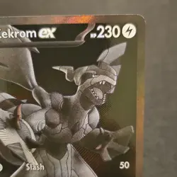 Pokemon Zekrom ex 172/086 Sv: Black Bolt Full Art Holo Black White Rare Basic - Image 3