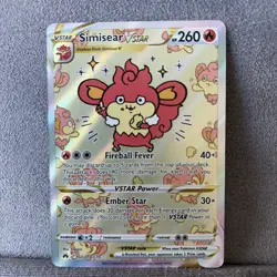 Simisear VSTAR GG37/GG70 Pokemon TCG Crown Zenith Galarian Gallery - Image 1