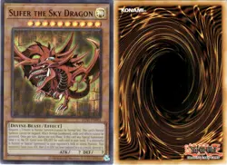 Yugioh Slifer the Sky Dragon EGS1-EN001 Unlimited Edition Ultra Rare NM - Image 1