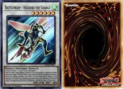 Yugioh - Battlewasp Halberd the Charge - BLHR-EN037 - Ultra Rare - 1st Ed - NM - Image 1