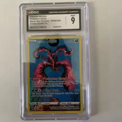 Pokemon Galarian Moltres SWSH284 SWSH: Sword & Shield Promo Cards Holo CGC 9 - Image 1