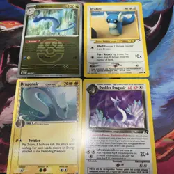 Pokemon 4 Card Lot Dragonair & Dratini Delta Species Neo Destiny Ascended NM LP - Image 2