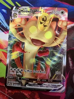 Meowth VMAX Promo SWSH: Sword & Shield Promo Cards SWSH005 - Image 1