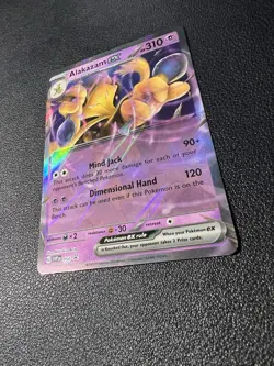 Alakazam Ex 151 No Star Pattern | Near Mint | Error | Pokemon Card - Image 4