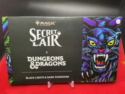 MTG Secret Lair x Dungeons & Dragons: Black Lights & Dark Non-Foil Sealed - Image 1
