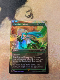 MTG Chord of Calling Secret Lair Foil - NM - Image 1