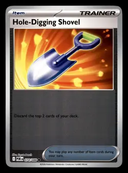 Hole-Digging Shovel 074/088 ME03 Perfect Order Pokemon Reverse Holo Near Mint - Image 1