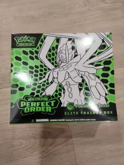 Pokemon TCG Perfect Order Pokemon Center ETB New Sealed - Image 1