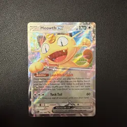 Meowth Ex 062/088 - Double Rare - Mega Evolution: Perfect Order - Pokemon TCG - Image 1