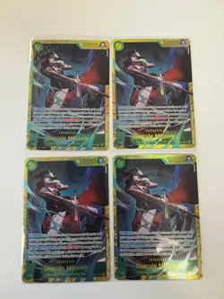One Piece CCG Dracule Mihawk OP14-119 play set - Image 1