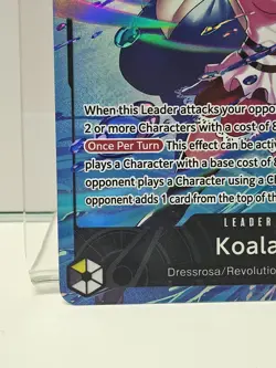 One Piece TCG Koala OP12-081 Alt Alternate Art Leader English - Image 4