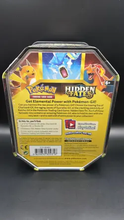 Hidden Fates Tin [Charizard] — Factory Sealed — Sun & Moon Pokemon Cards - Image 2