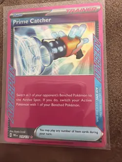 Pokemon TCG Prime Catcher Prismatic Holo Card Evolutions 119/131, Ace Rare - Image 1