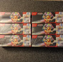 Pokemon Prismatic Evolutions Booster Box Lot Eevee English Card Stock - Image 1