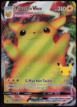 Pikachu VMAX Promo SWSH: Sword & Shield Promo Cards SWSH062 MP - Image 1