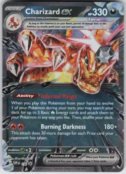 Charizard ex Promo SV: Scarlet & Violet Promo Cards 196 NM - Image 1