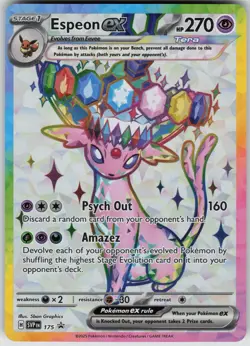 Espeon ex - 175 Promo SV: Scarlet & Violet Promo Cards SVP 175 NM - Image 1