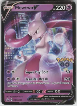 Mewtwo V - Promo SWSH: Sword & Shield Promo Cards SWSH223 NM - Image 1
