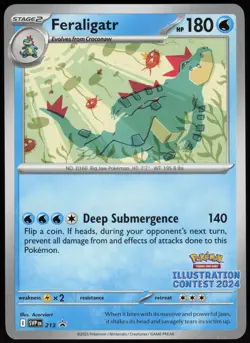 Feraligatr - (Illustration Contest 2024) Promo SV: Scarlet & Violet Promo Cards - Image 1