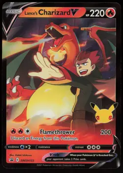 Lance's Charizard V Promo SWSH: Sword & Shield Promo Cards SWSH133 NM - Image 1