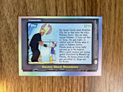 EP14 Electric Shock Showdown - TV Animation Edition - Pokemon Topps Card - Image 2