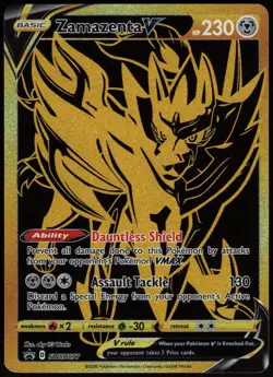 Zamazenta V Promo SWSH: Sword & Shield Promo Cards SWSH077 NM - Image 1
