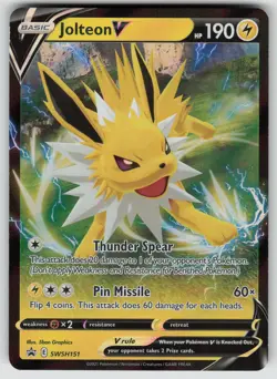 Jolteon V Promo SWSH: Sword & Shield Promo Cards SWSH151 NM - Image 1