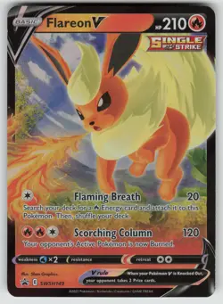 Flareon V Promo SWSH: Sword & Shield Promo Cards SWSH149 NM - Image 1
