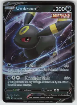 Umbreon V - Promo SWSH: Sword & Shield Promo Cards SWSH203 NM - Image 1