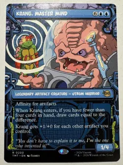 Krang, Master Mind *Showcase* TMNT MTG - Image 1